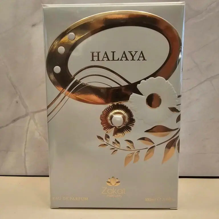 Zakat Parfums Halaya Eau De Parfum Unisex Fragrance 100 ML 3.4 oz Bergamot Fruity & Musk Notes Liquid Perfume