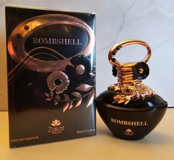 Zakat Parfums Bombshell Black Eau de Parfum for Women 100 ML Floral Jasmine & Fruit Notes Elegant Fragrance