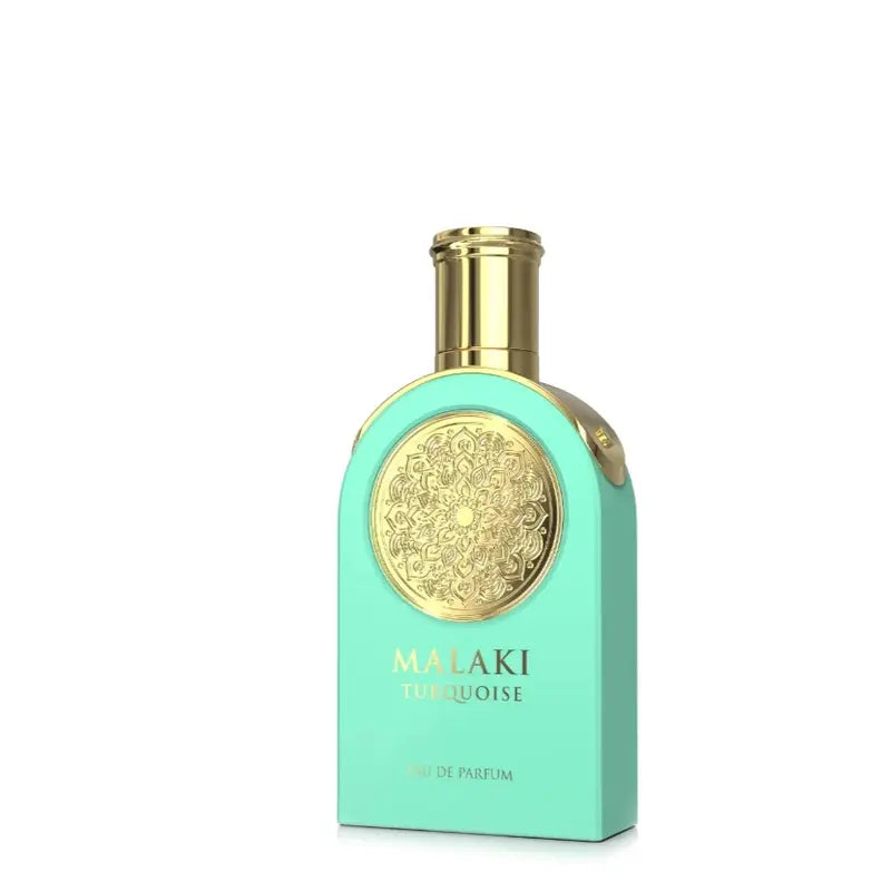 Sahari Malaki Turquoise Eau de Parfum for Women 3.4 fl oz Luxurious & Sophisticated Fragrance with Litchi Jasmine Vanilla & Sandalwood Regular Edition