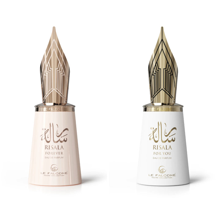 Le Falcone Bundle Risala Forever For You Eau De Parfum 100 ml 3.4 fl oz Unisex Fragrance Buttercream Cookie Honeysuckle Notes