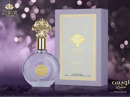 Zakat Parfums Louise Mirengue Eau De Parfum Unisex 100 ML 3.4 oz Citrus Bergamot & Vanilla Notes Regular Edition
