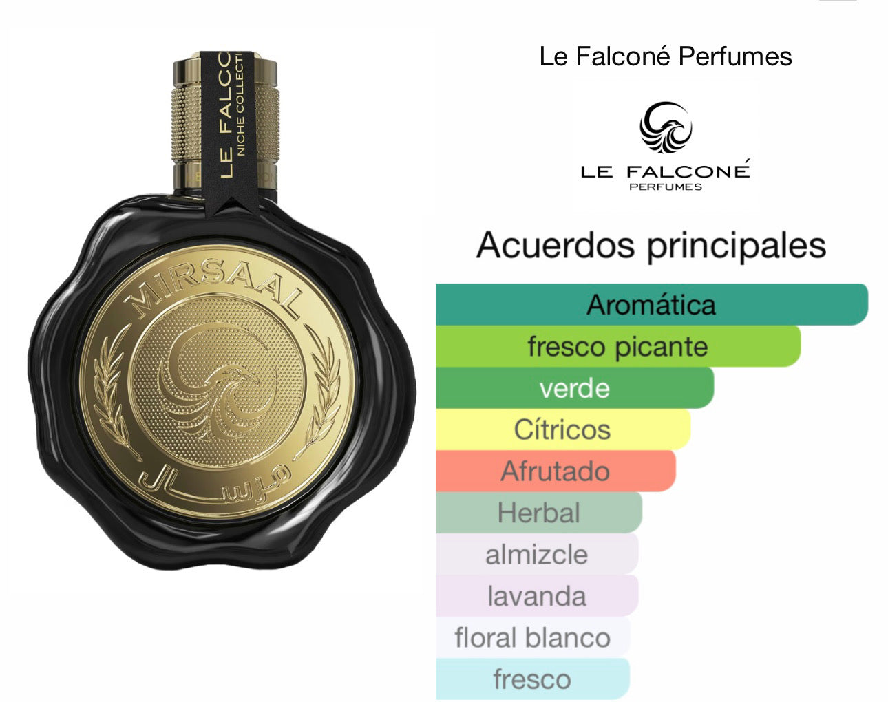 Le Falcone Mirsaal Love Letter & Valentine Eau De Parfum Unisex Fragrance 100 ml 3.4 oz Fruity Woody & Floral Notes Perfect for Valentine's Day