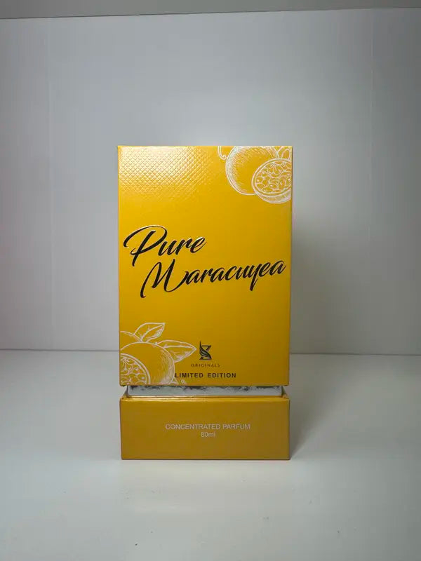 Zakat Parfums Pure Maracuyea Eau De Parfum Unisex Fragrance 80 ML Passion Fruit Citrus & Musk Notes Regular Edition