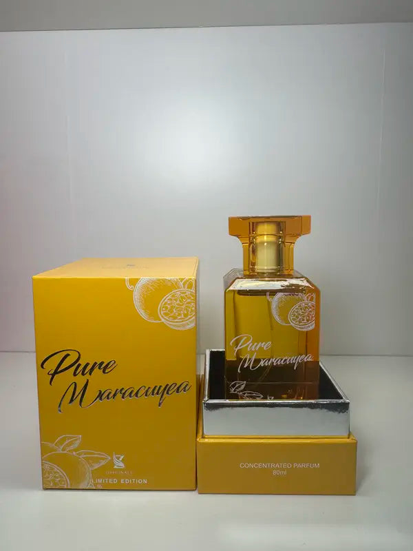 Zakat Parfums Pure Maracuyea Eau De Parfum Unisex Fragrance 80 ML Passion Fruit Citrus & Musk Notes Regular Edition