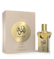 Amaran Iquna Gold Eau de Parfum 3.4 fl oz / 100 ml - Luxurious Women's Perfume with Vanilla, Lavender, Cacao, Ginger, Honeysuckle, Musk & Amber Notes