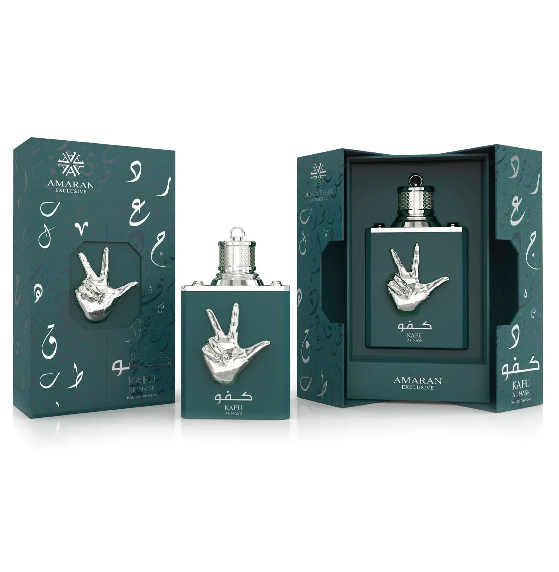 Kafu Al Nasr Eau de Parfum for Men 3.4 fl oz 100 ml Bold Sophisticated Fragrance with Green Mint Coconut & Sandalwood Notes Long Lasting Perfume