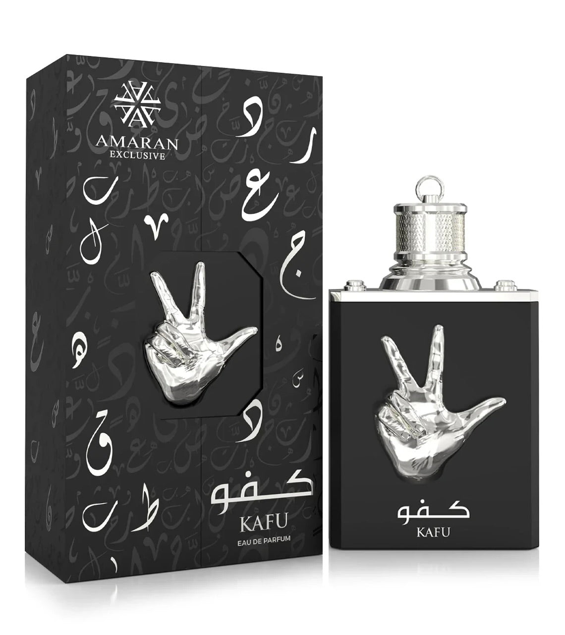 KAFU Amaran Kafu Eau de Parfum for Men 3.4 fl oz 100 ml Woody Oriental Fragrance with Sicilian Lemon Sandalwood & Tonka Bean Bold Refined Long Lasting