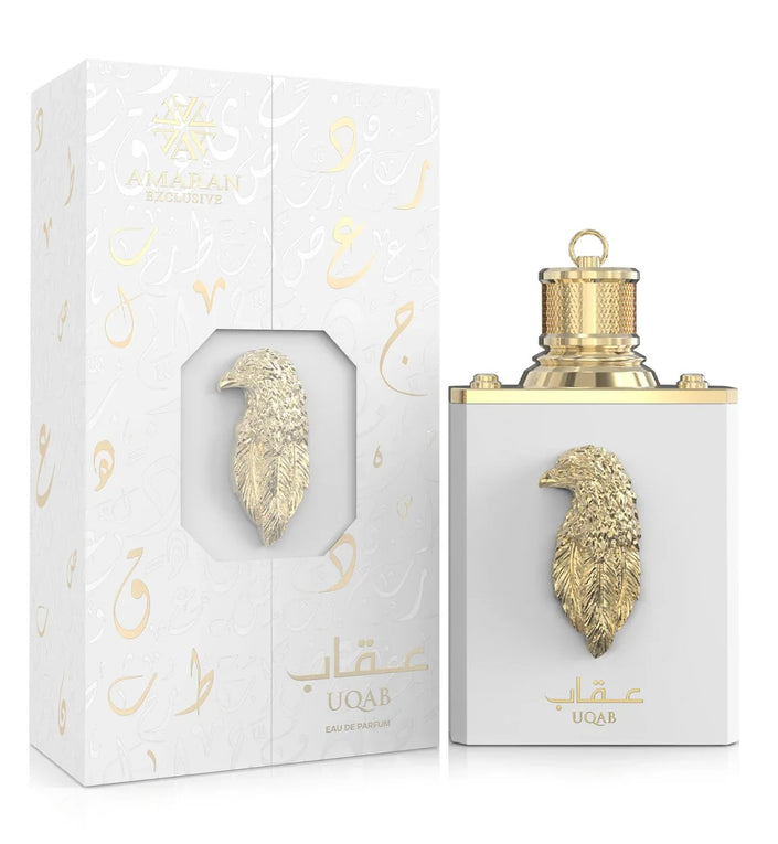 Amaran Uqab Eau de Parfum 100ml Unisex Perfume Mango Blackberry Orris Vanilla Oriental Gourmand Fragrance Regular Edition