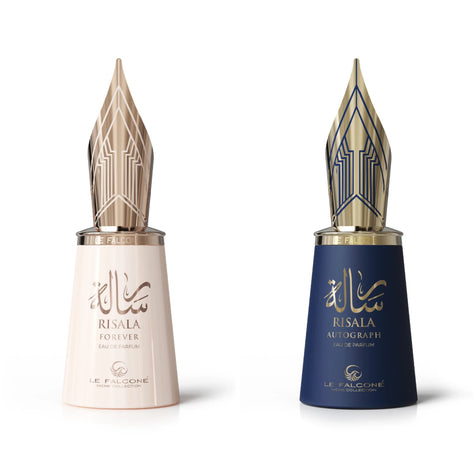 Le Falcone Risala Forever & Autograph Eau De Parfum 100ml Unisex Butter Cream Labdanum Cedar Scented Perfume for Men Women