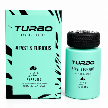 Zakat Turbo Fast & Furious EDP 3.4 oz