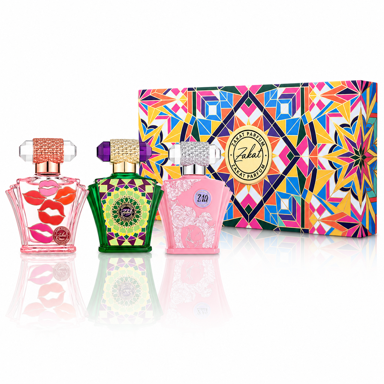 Zakat Gift Set 3X30ML - (Z19, Z25, Z40) Pink