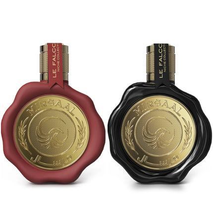 Le Falcone Mirsaal Love Letter & Valentine Eau De Parfum Unisex Fragrance 100 ml 3.4 oz Fruity Woody & Floral Notes Perfect for Valentine's Day