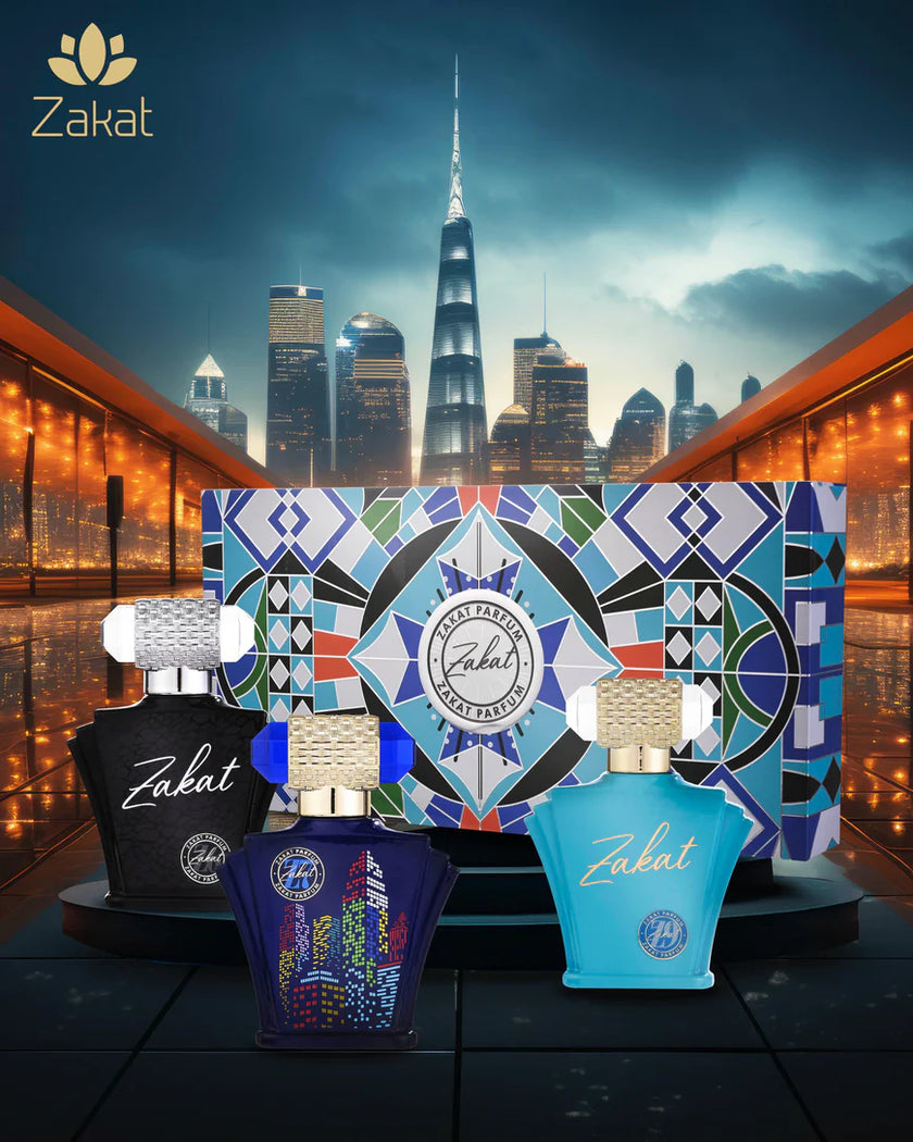 Zakat Gift Set 3X30ML - (Z6, Z7, Z9) Blue