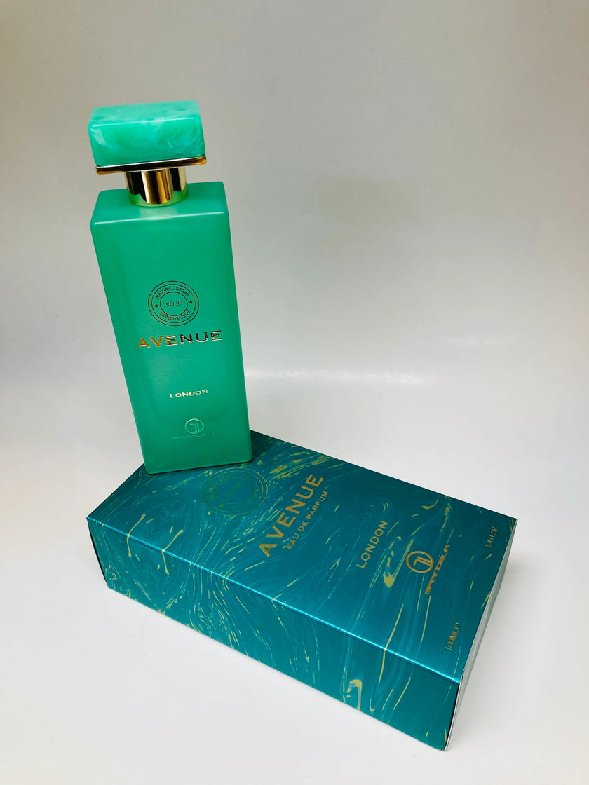 Avenue London Grandeur Eau de Parfum 3.4oz 100ml Unisex Perfume with Litchi Cassis Jasmine Vanilla Musk Long Lasting Sophisticated Scent