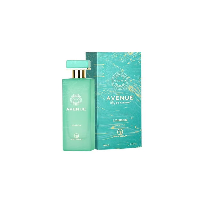 Avenue London Grandeur Eau de Parfum 3.4oz 100ml Unisex Perfume with Litchi Cassis Jasmine Vanilla Musk Long Lasting Sophisticated Scent