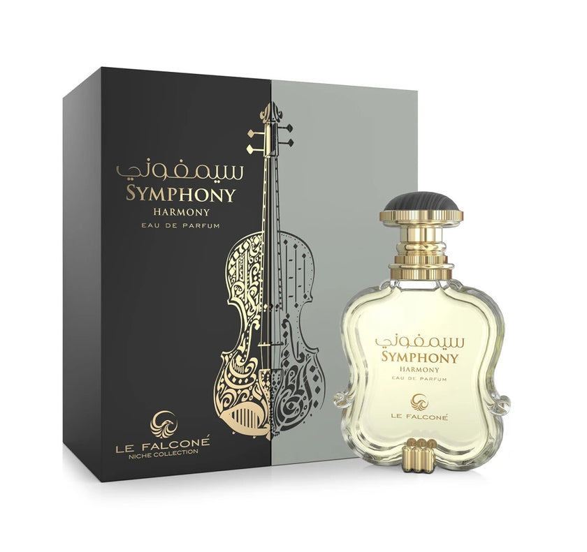 Le Falconé Symphony Harmony Eau de Parfum 3.4oz - Balanced Elegant Floral Lavender Scent with Uplifting & Serene Notes for Sophisticated Fragrance