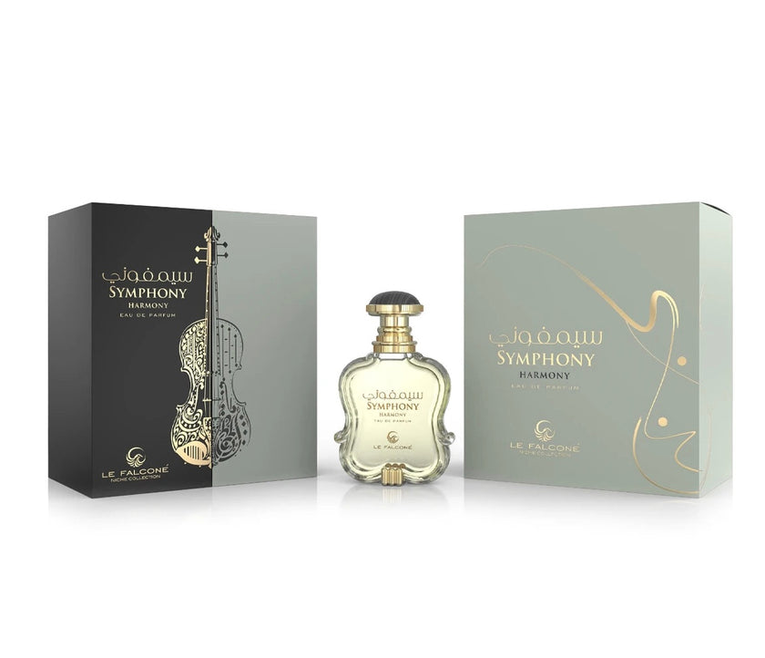 Le Falconé Symphony Harmony Eau de Parfum 3.4oz - Balanced Elegant Floral Lavender Scent with Uplifting & Serene Notes for Sophisticated Fragrance