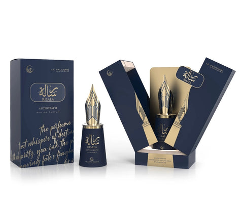 Le Falcone Risala Autograph Eau De Parfum 100ml Unisex Citrus Woody Spicy Notes Long Lasting Luxury Fragrance