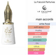 Le Falcone Bundle Risala Forever For You Eau De Parfum 100 ml 3.4 fl oz Unisex Fragrance Buttercream Cookie Honeysuckle Notes