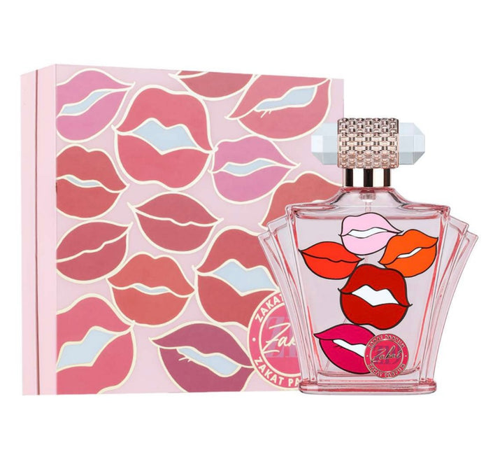 Zakat Eau de Parfum Z19 - Elegant Women's Fragrance 3.4 fl oz 100 ml - Floral Fruity Scent with Blackcurrant Apple Peach Magnolia Jasmine Musk & Sandalwood Notes