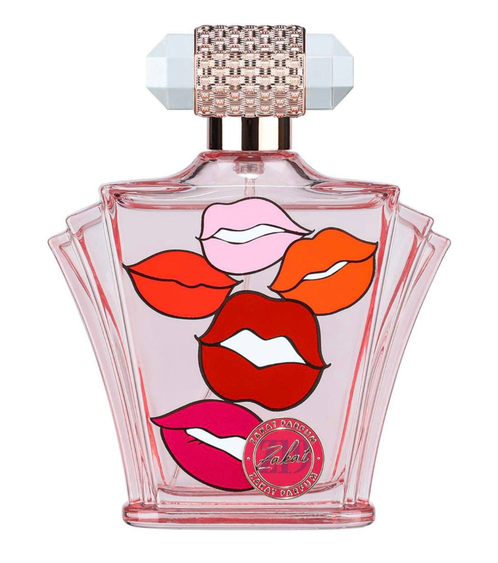 Zakat Eau de Parfum Z19 - Elegant Women's Fragrance 3.4 fl oz 100 ml - Floral Fruity Scent with Blackcurrant Apple Peach Magnolia Jasmine Musk & Sandalwood Notes