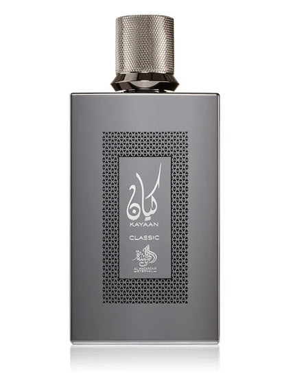 Al Wataniah Kayaan Classic Eau de Parfum 3.4oz 100ml Unisex Oriental Vanilla Fragrance with Bergamot Iris Jasmine Rose Vanilla & Sandalwood Long Lasting Elegant Scent