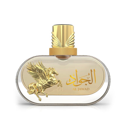 Al Jawad Eau de Parfum 100ml Unisex Perfume with Oriental Vanilla & Amber Fragrance Long Lasting Scent for Men and Women