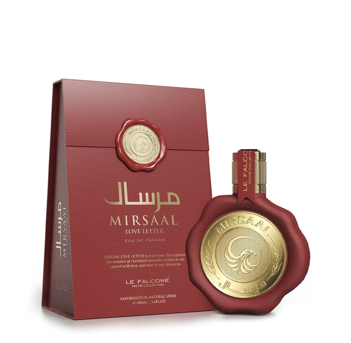 Le Falcone Mirsaal Love Letter - Passion 2 Pc Bundle Eau De Parfum 100 ml Women's Fragrance Fruity Floral & Caramel Notes