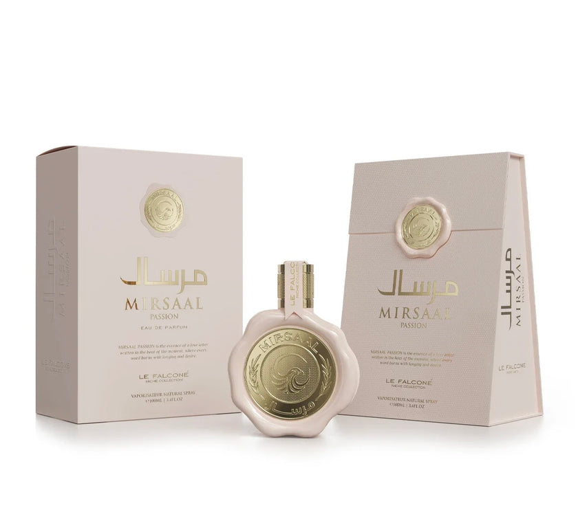 Le Falcon Luxury Perfume Gift Set - Passion & Risala Forever - Creamy Sweet Eau de Parfum for Men & Women - 2 x 100ml Long Lasting Fragrance Duo