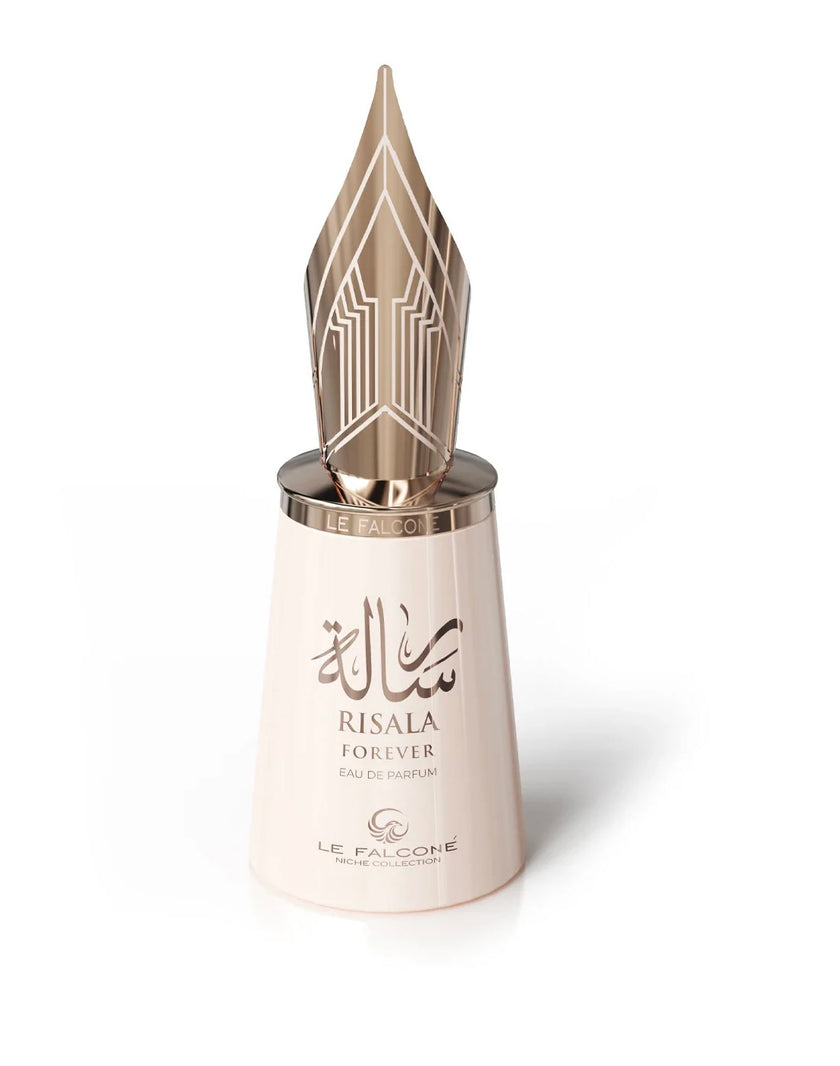 Le Falcone Risala Forever Eau de Parfum Unisex Sweet Gourmand Scent with Caramel Vanilla & Coconut Long Lasting Elegant 3.4 oz 100 ml Bottle Regular Edition