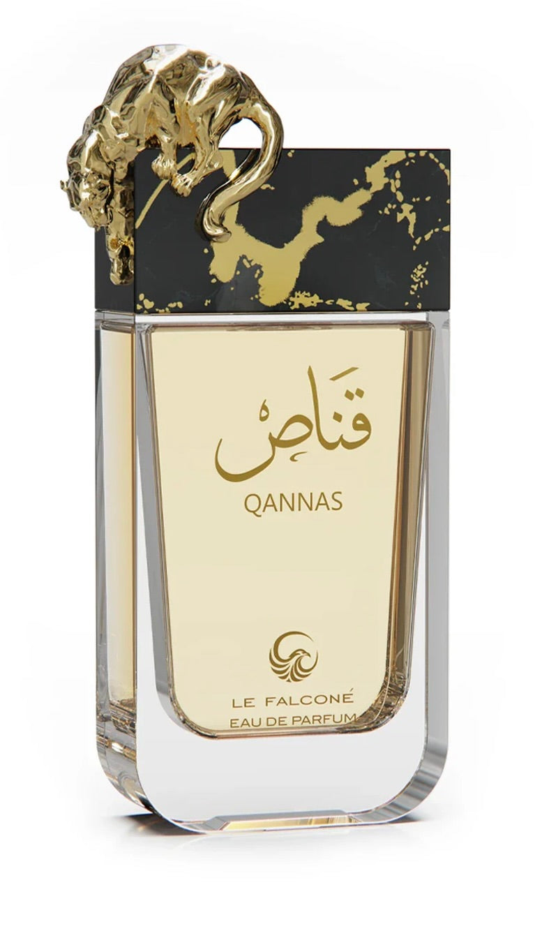 Qannas Eau de Parfum for Men 90ml – Long Lasting Luxury Fragrance with Apple Cinnamon Lavender Vanilla – Bold Aromatic Marine Scent Sophisticated Masculine Perfume