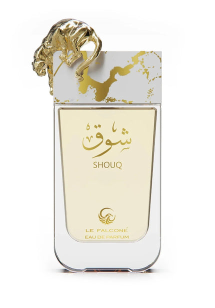 Shouq Eau de Parfum 3.0 oz / 90 ml - Elegant Women's Perfume with Caramelized Lemon, Panacotta, Orange Blossom, Rum & Vanilla Notes - Sophisticated and Enchanting Fragrance