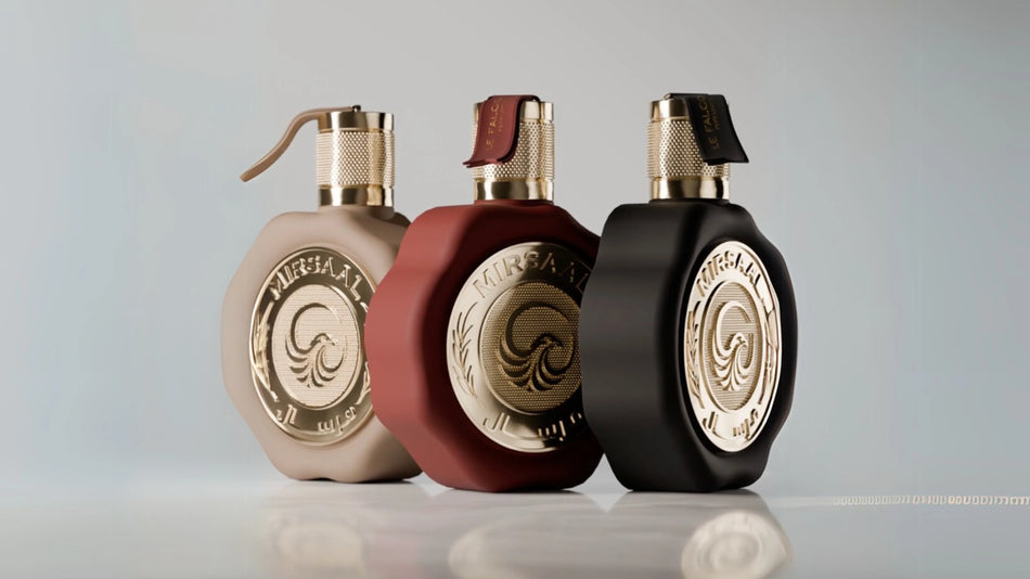 Mirsaaal Niche Collection Eau de Parfum Bundle – Le Falcon, Love Letter Valentine & Passion – 3 x 100ml Perfume Set for Men & Women – Regular Edition