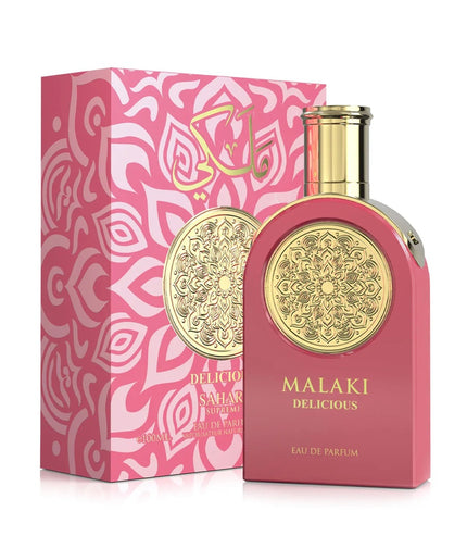 Sahari Malaki Delicious Eau de Parfum 3.4oz 100ml Women's Perfume Fruity Caramel & Musk Sandalwood Long Lasting Fragrance