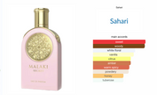 Sahari Malaki Secret Eau de Parfum for Women 3.4 fl oz 100 ml Luxurious Floral Fruity Perfume with Tuberose Orange Blossom Honey & Sandalwood Long Lasting Fragrance