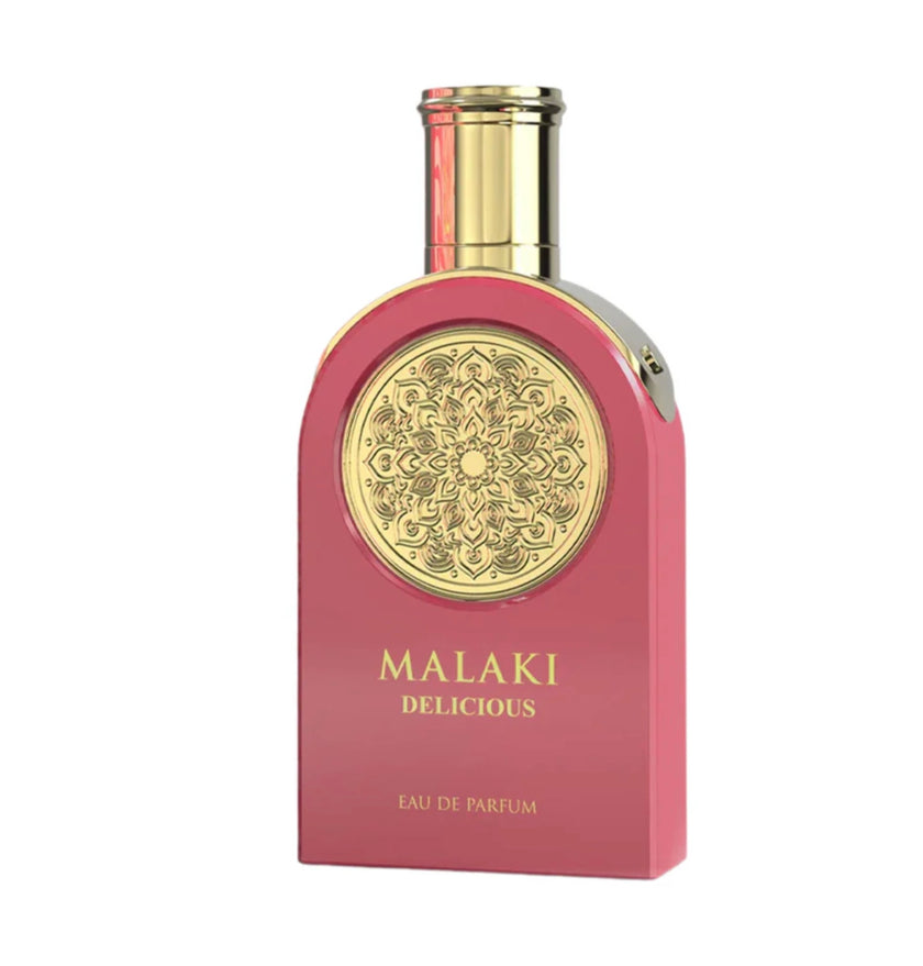 Sahari Malaki Delicious Eau de Parfum 3.4oz 100ml Women's Perfume Fruity Caramel & Musk Sandalwood Long Lasting Fragrance