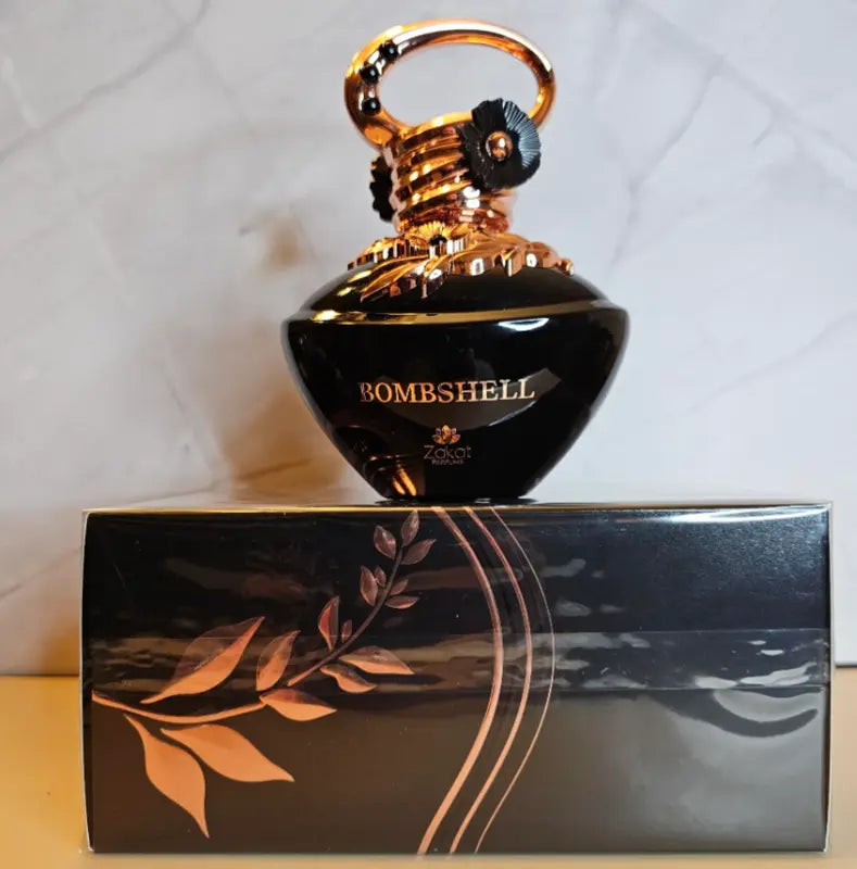 Zakat Parfums Bombshell Black Eau de Parfum for Women 100 ML Floral Jasmine & Fruit Notes Elegant Fragrance