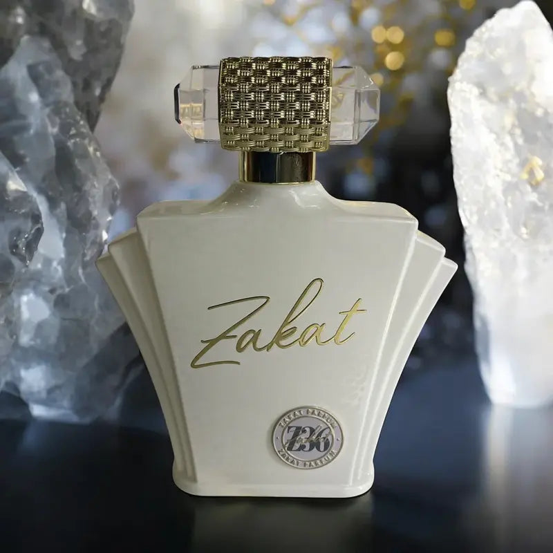 Zakat Z36 Eau de Parfum 3.4 fl oz / 100 ml - Elegant & Luxurious Women's Fragrance with Saffron Jasmine Amber Moss & Caramel Notes