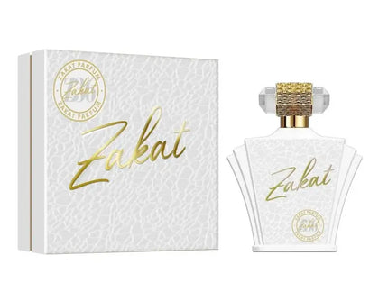 Zakat Z36 Eau de Parfum 3.4 fl oz / 100 ml - Elegant & Luxurious Women's Fragrance with Saffron Jasmine Amber Moss & Caramel Notes