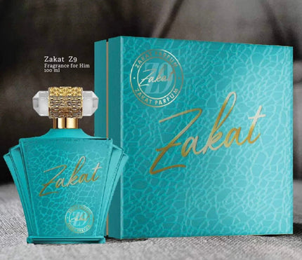 Zakat Z9 Eau De Parfum Natural Spray Vaporisateur Unisex Fragrance Black Currant Lychee Mandarin Orange Regular Edition